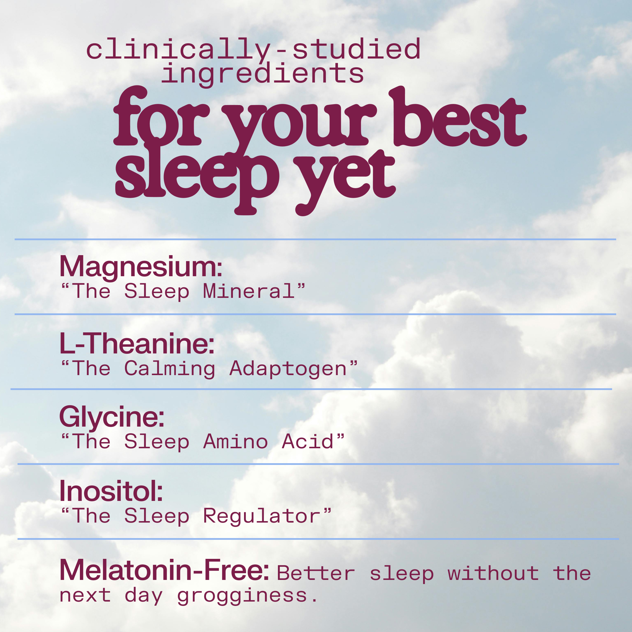 Deep Sleep Solution